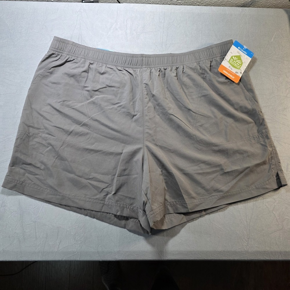 Columbia Women's Sandy River Short II, City Grey, X-Large 5" Inseam